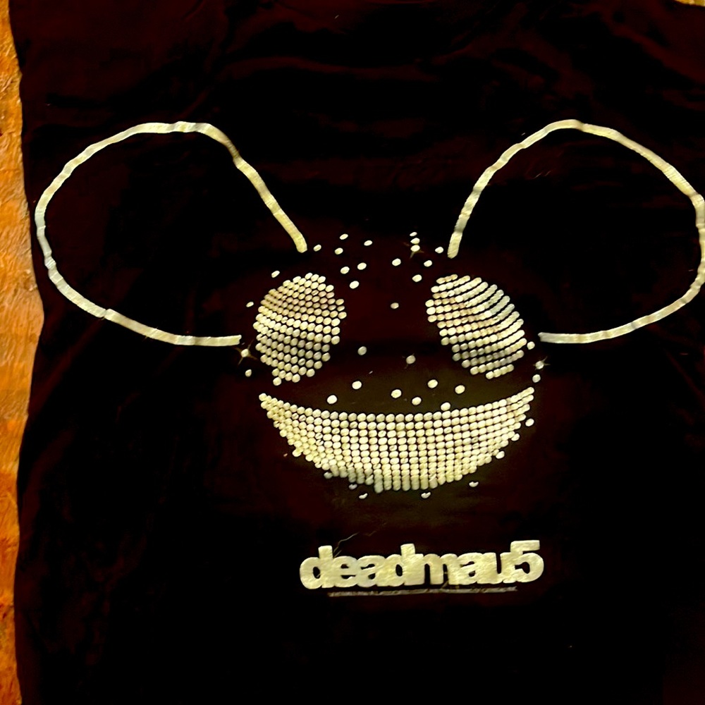 Deadmau5 concert T-shirt, size medium